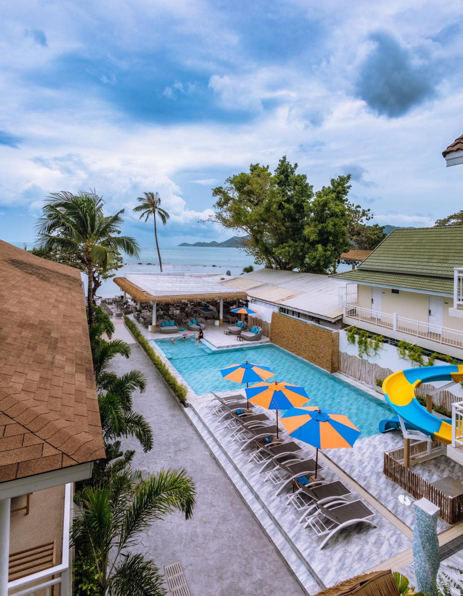 Arkbar Beach Club пляж Чавенг Екстер'єр фото