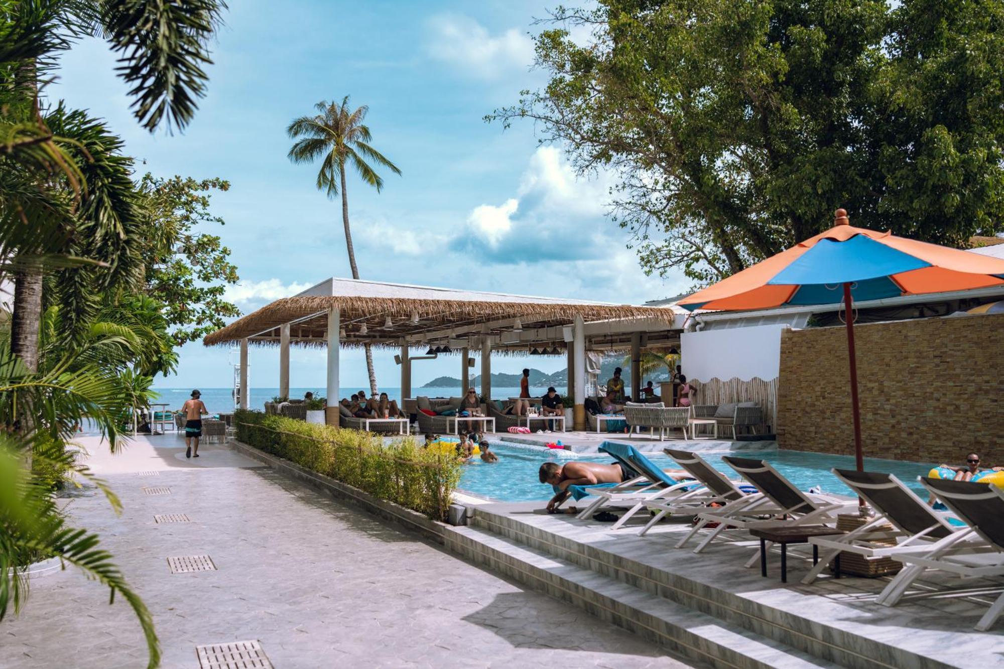 Arkbar Beach Club пляж Чавенг Екстер'єр фото